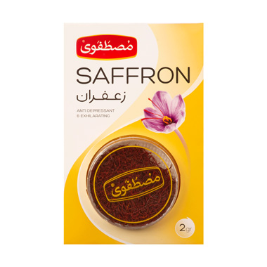 Buy زعفران 2 گرم قوطی Mostafavi
