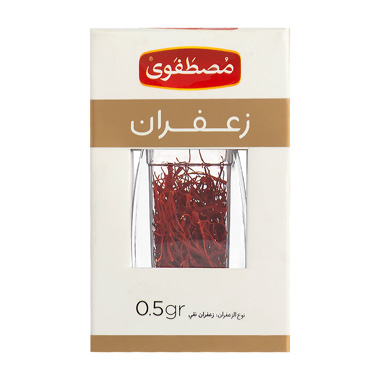 Buy زعفران 0.5 گرم آذین Mostafavi