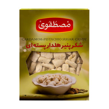 Buy شکر پنیر هلدار پسته ای Mostafavi