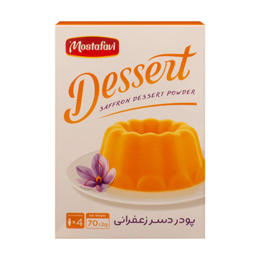 Buy پودر دسر زعفرانی Mostafavi