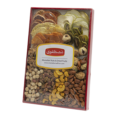 BASKET OF NUTS AND DRIE FRUUITS
