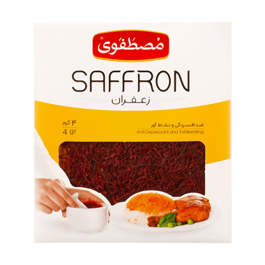 Buy زعفران 4 گرم پاکتی Mostafavi
